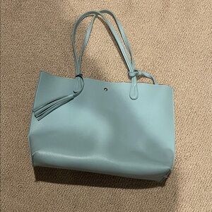 Light Blue Women's Tote Bag - Classic Everyday Carry